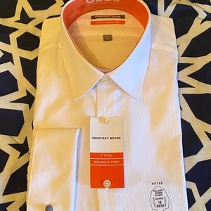 Men’s Long Sleeve Geoffrey Beene Button-Down Shirt